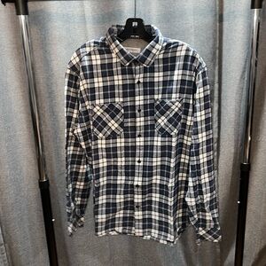 James Campbell Long Sleeve Flannel Shirt
